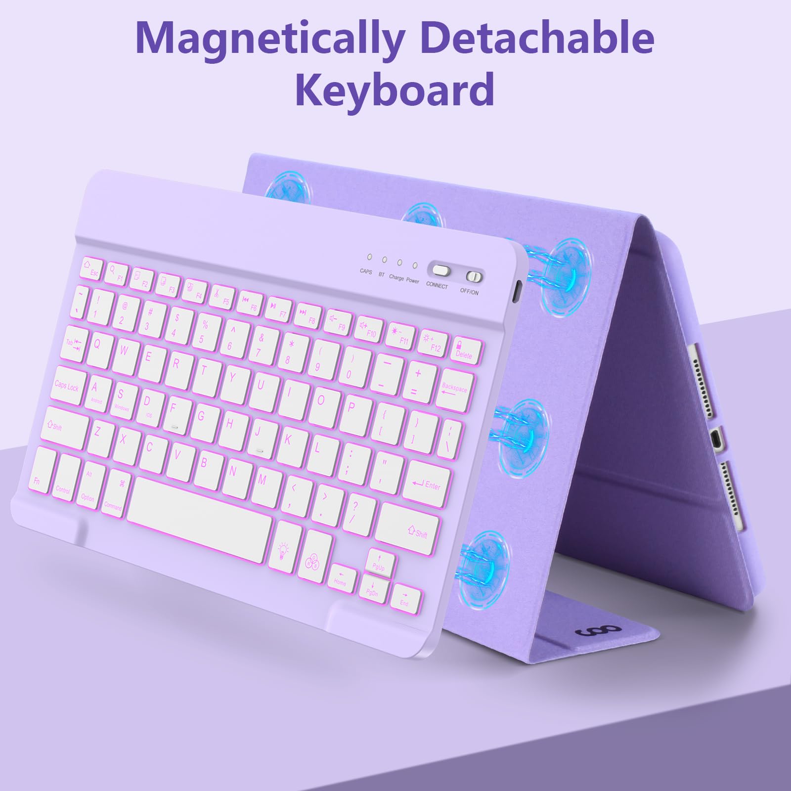 Foto 6 | Funda Con Teclado Fuwang Para Ipad 9ª  8ª Generación  10 2 Pulgadas - Venta Internacional.