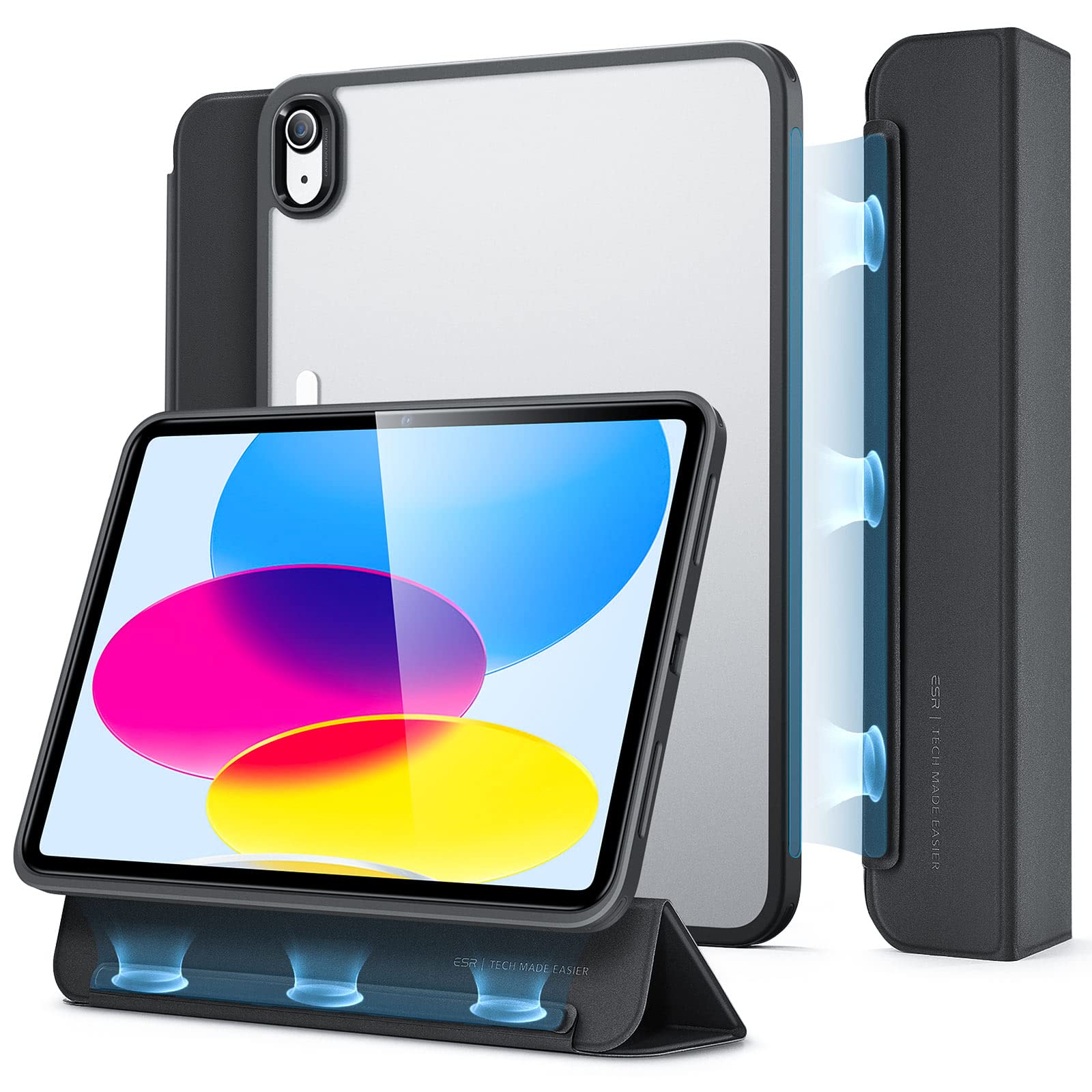 Funda Esr Ascend Series Para Ipad De 11.ª Y 10.ª Generación Con Funda Magnética - Venta Internacional.