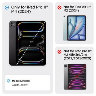 Foto 2 | Funda Spigen Ultra Hybrid Pro Para Ipad Pro M4 De 11 Pulgadas (2024) - Venta Internacional.