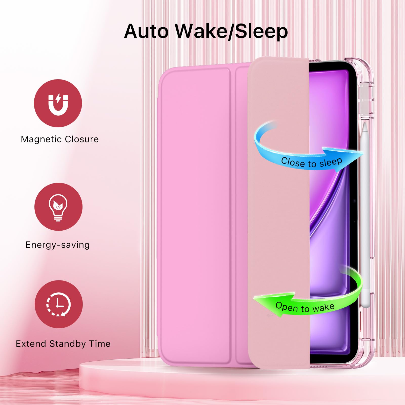 Foto 7 | Funda Moko Para Ipad Air De 11 Pulgadas M3/m2 2025/2024  Air De 5.ª Y 4.ª Generación - Venta Internacional.