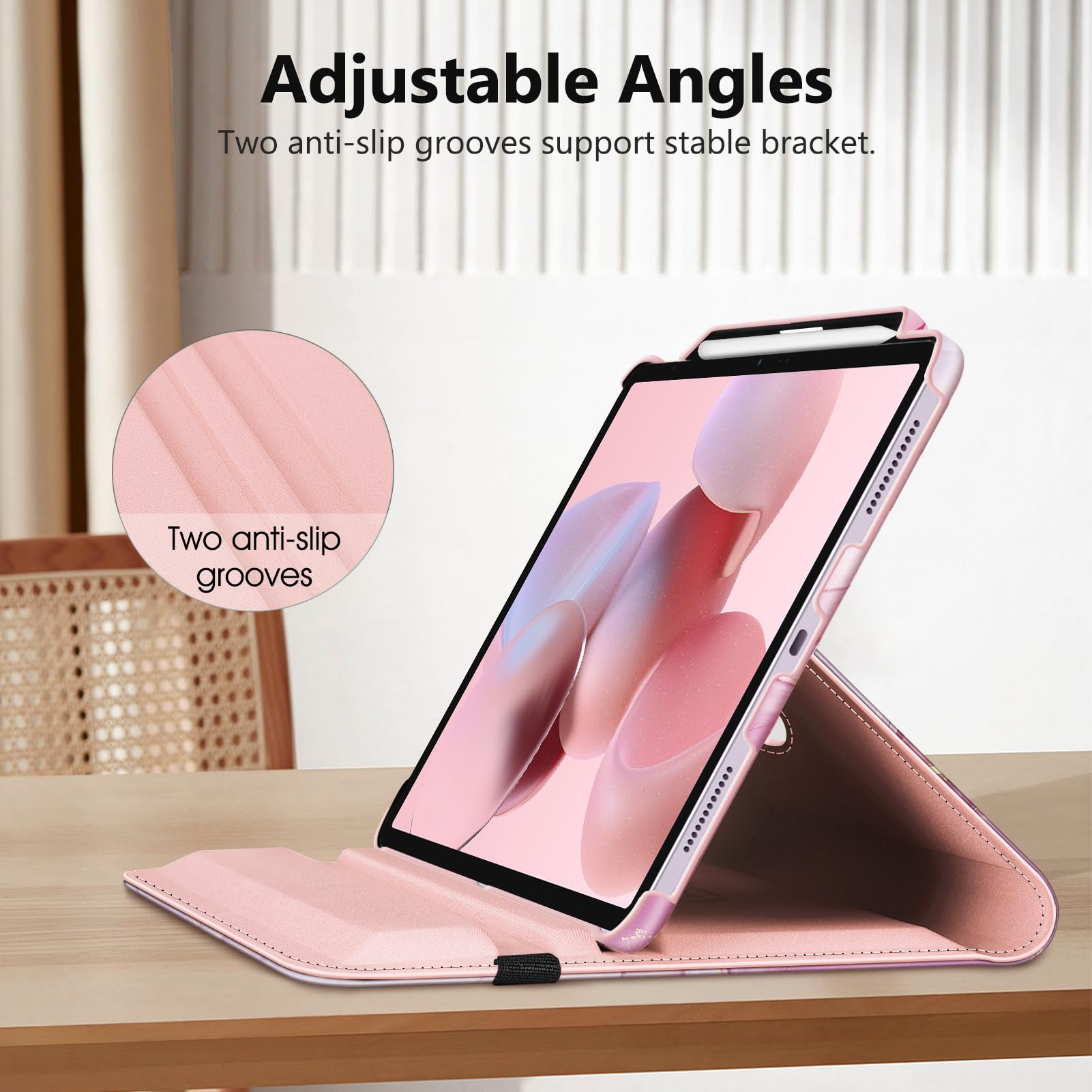 Foto 6 pulgar | Funda Giratoria Fintie Para Ipad Air De 13 Pulgadas (m3) 2025  (m2) 2024 - Venta Internacional.