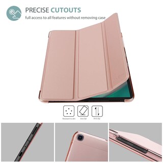 Foto 3 | Funda Procase Slim Para Galaxy Tab A 10.1 2019 - Oro Rosa - Venta Internacional.