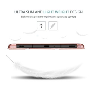 Foto 5 | Funda Procase Slim Para Galaxy Tab A 10.1 2019 - Oro Rosa - Venta Internacional.