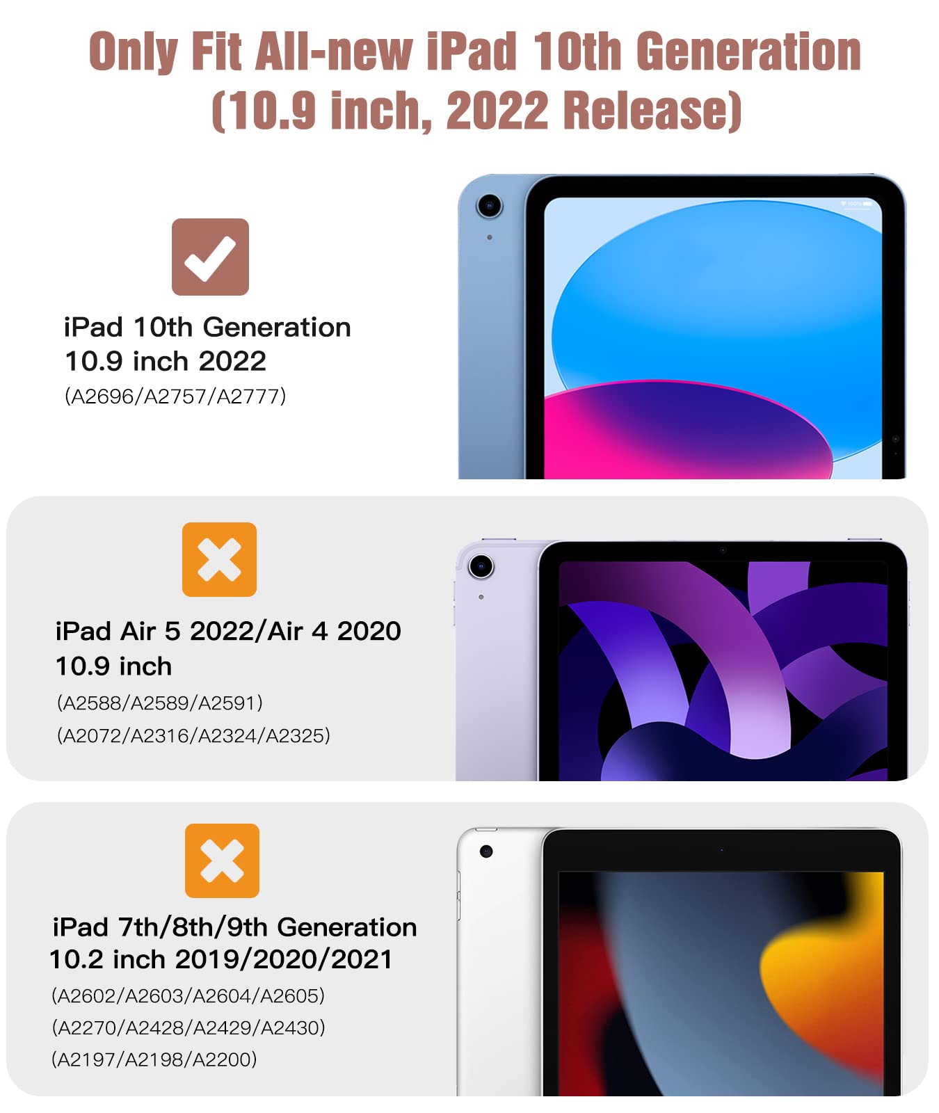 Foto 2 | Funda Timovo Para Ipad (a16) 11.ª Generación  11 Pulgadas  2025/10.ª Generación  10.9 Pulgadas  2022 - Venta Inte