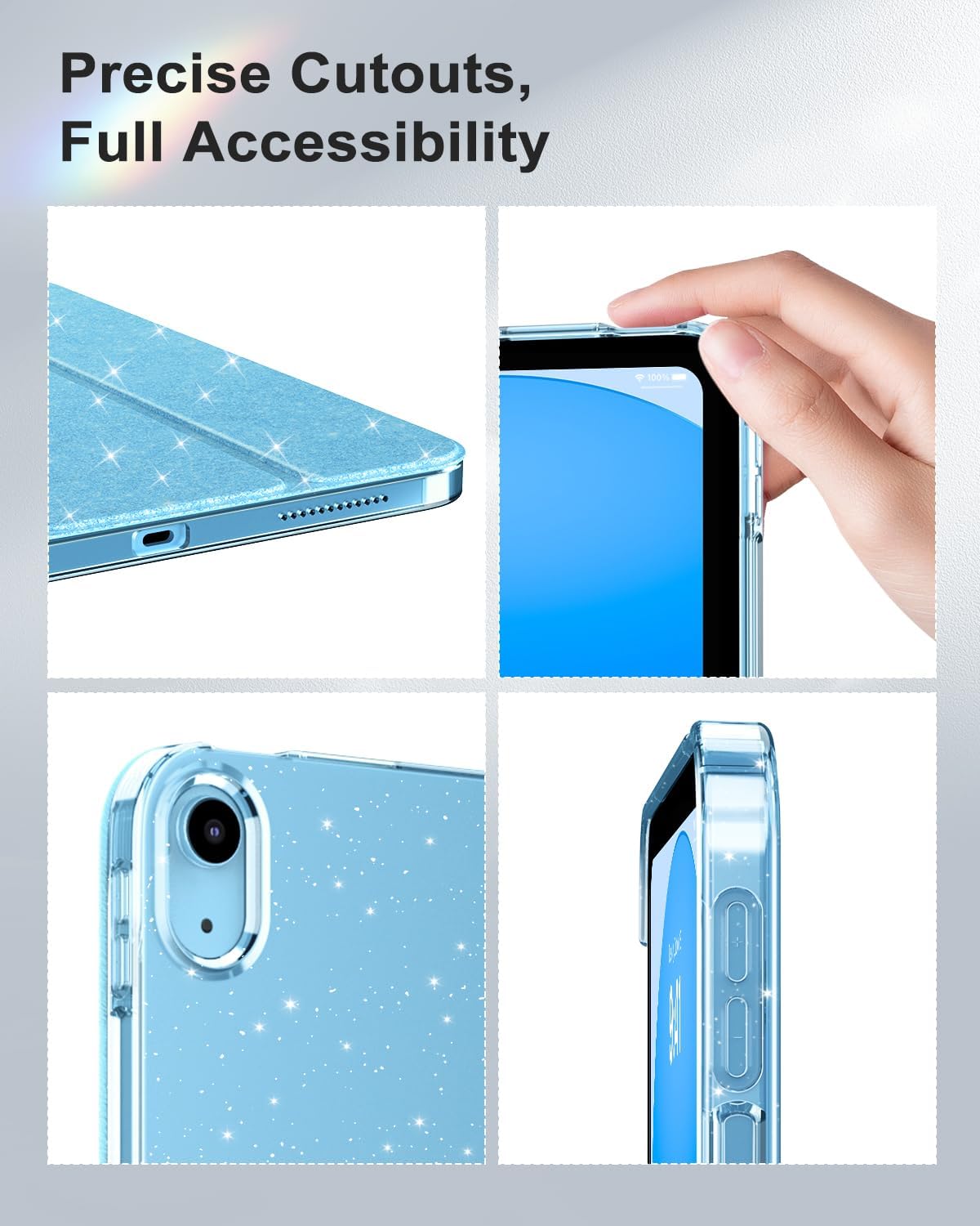 Foto 5 | Funda Para Tableta Moko Para Ipad De 11ª Y 10ª Generación  11/10 9 Pulgadas 2025/2022 - Venta Internacional.