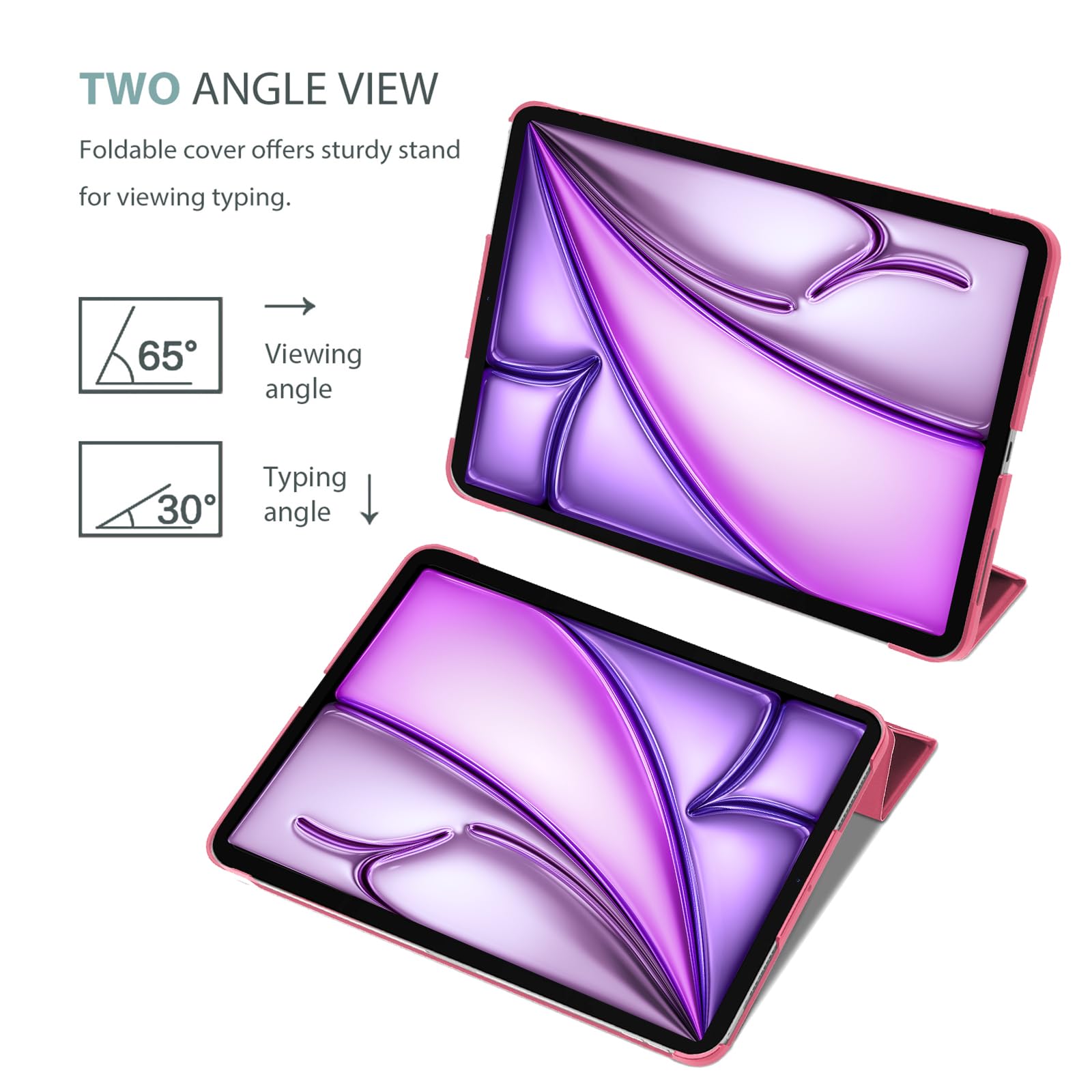 Foto 6 pulgar | Funda Inteligente Procase Para Ipad Air De 11 Pulgadas M3 M2 2025 2024 - Venta Internacional.