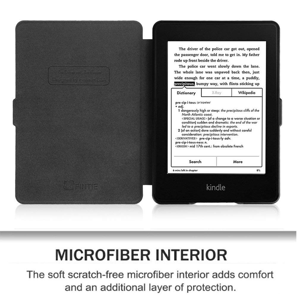 Foto 5 | Funda Fintie Slimshell Para Kindle Paperwhite 2012-2017  Color Azul Marino - Venta Internacional.