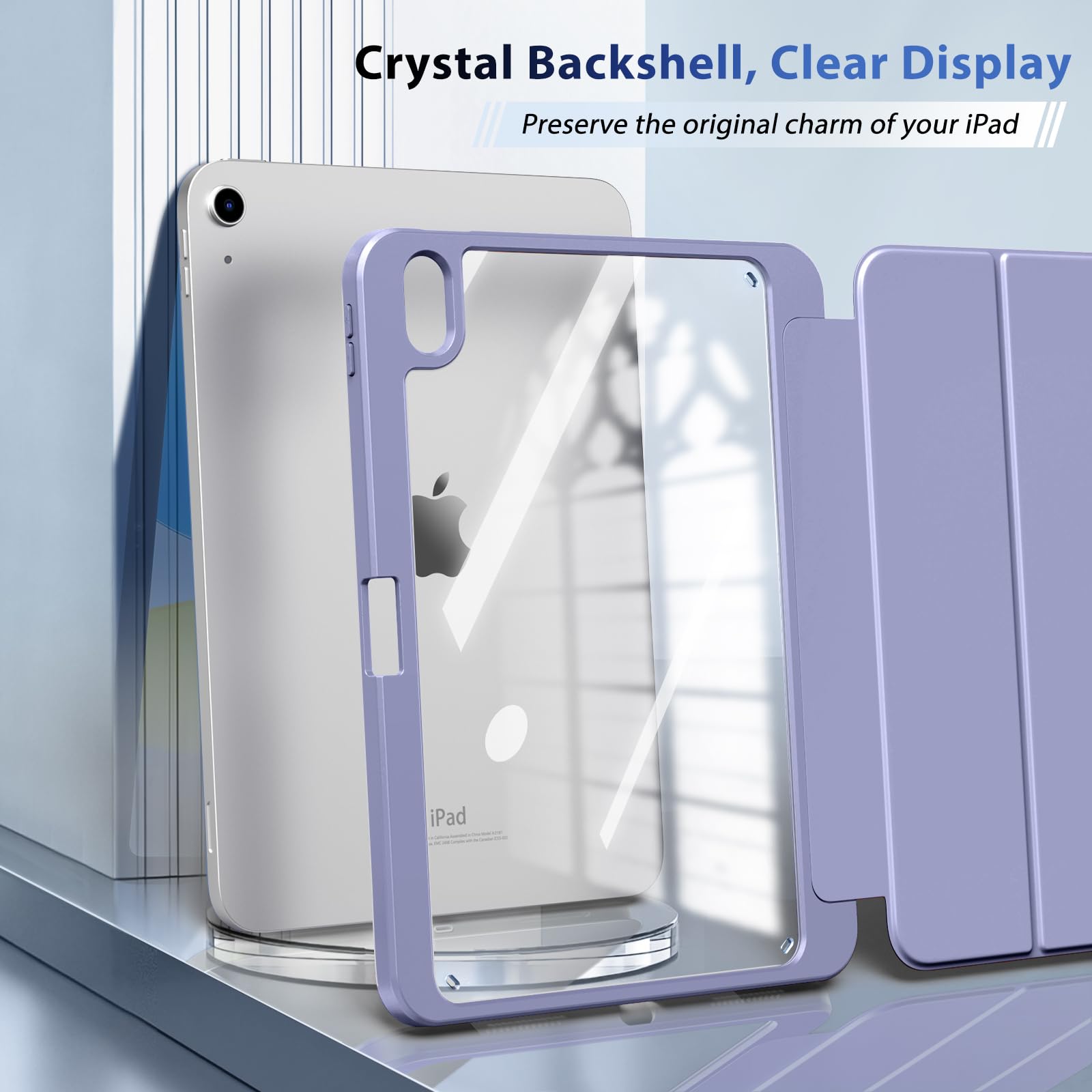 Foto 4 pulgar | Funda Timovo Para Ipad 11.ª Generación De 11 Pulgadas 2025 Con Soporte Para Lápices - Venta Internacional.
