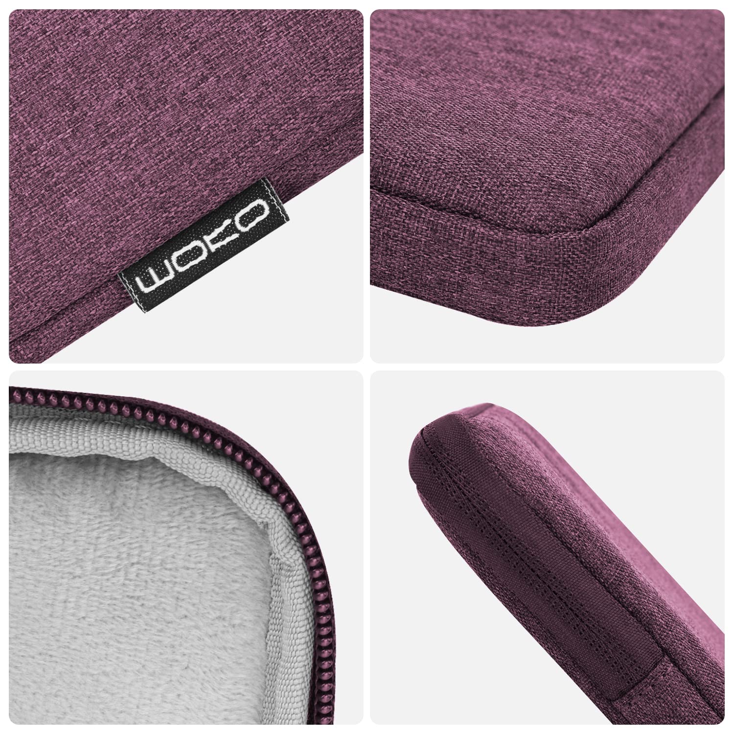 Foto 7 pulgar | Funda Para Tablet Moko De 9 A 11 Pulgadas  Color Morado  Para Ipad Air/pro - Venta Internacional.