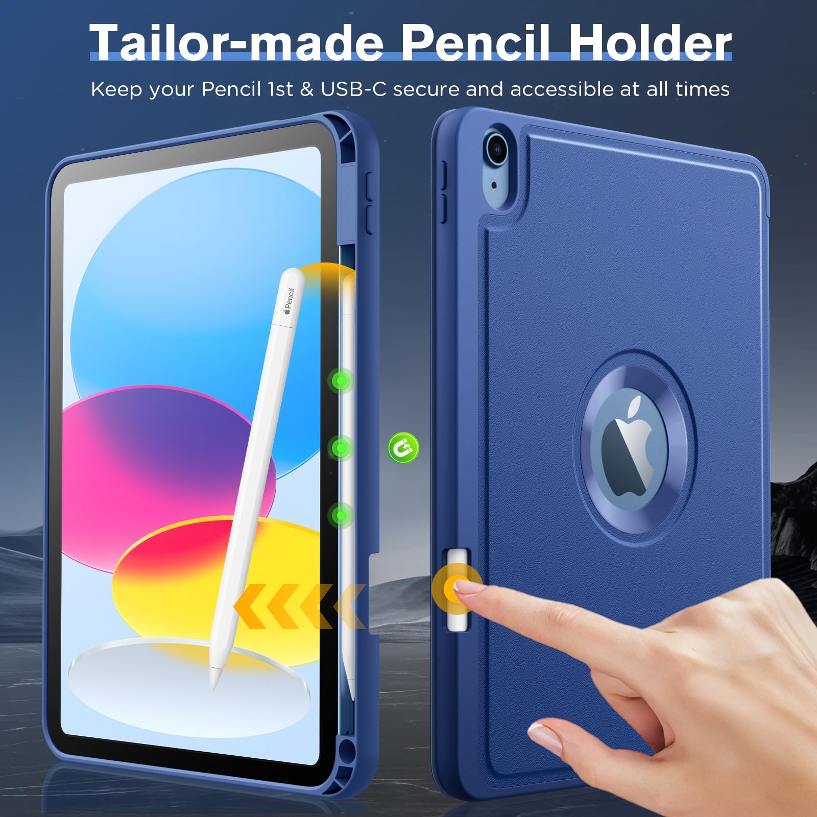 Foto 6 pulgar | Funda Para Ipad Moko Para Ipad 11.ª Generación  11 Pulgadas/10.ª Generación  10.9 Pulgadas - Venta Internacional.