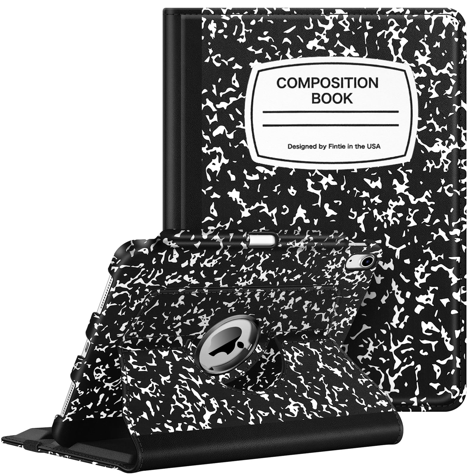 Funda Giratoria Fintie Para Ipad 11.ª Generación De 11 Pulgadas Con Soporte Para Lápices - Venta Internacional.