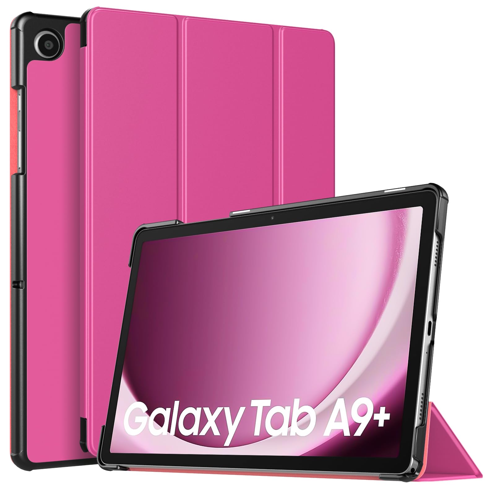Funda Timovo Para Samsung Galaxy Tab A9+ 11'' 2023 Begonia Roja - Venta Internacional.