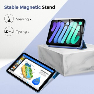 Foto 6 | Funda Procase Smart Para Ipad Mini 7/6 Gen 8 3 Pulgadas Color Azul - Venta Internacional.