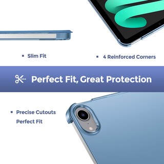 Foto 7 | Funda Procase Smart Para Ipad Mini 7/6 Gen 8 3 Pulgadas Color Azul - Venta Internacional.