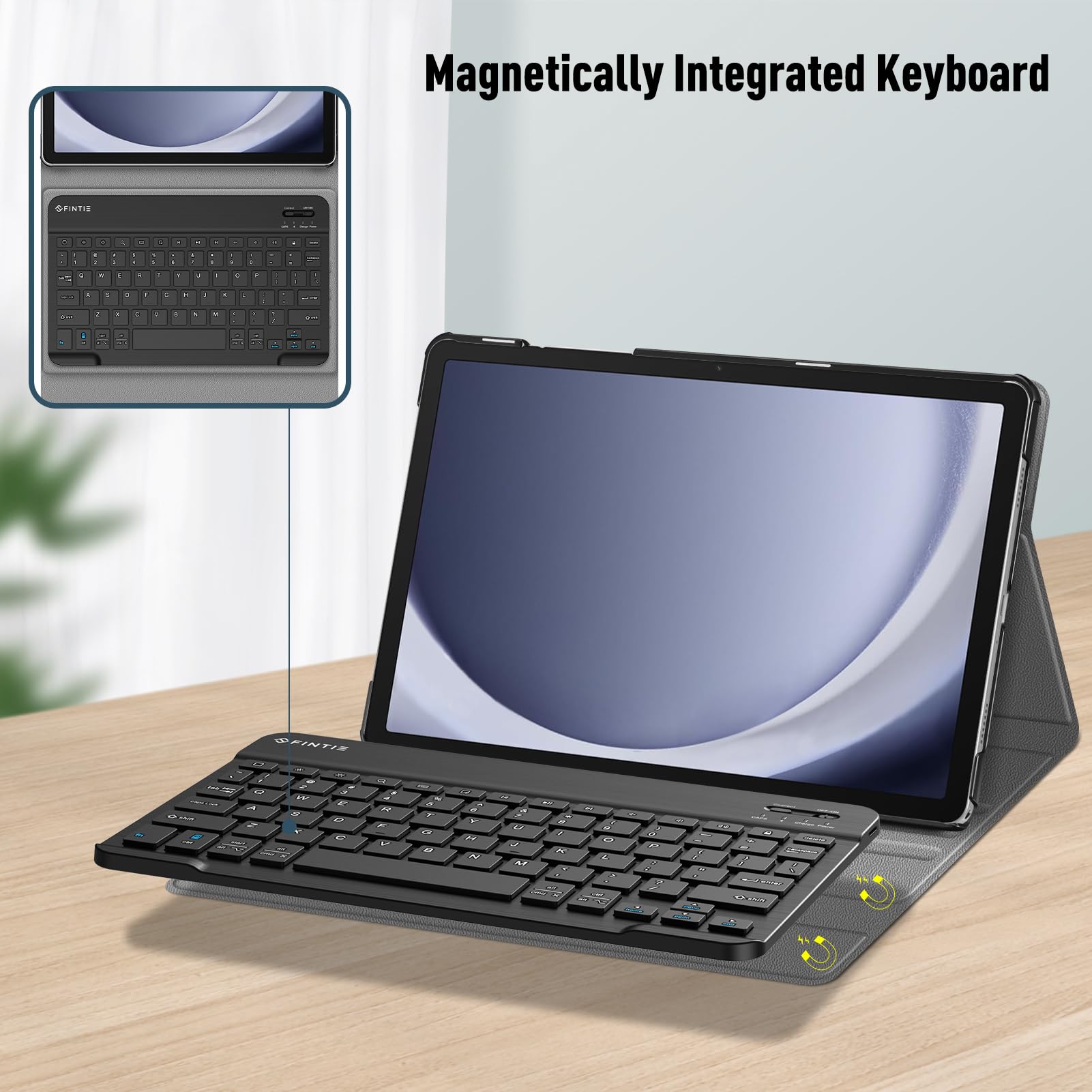 Foto 5 pulgar | Funda Con Teclado Fintie Para Samsung Galaxy Tab A9+ 11'' 2023 - Venta Internacional.