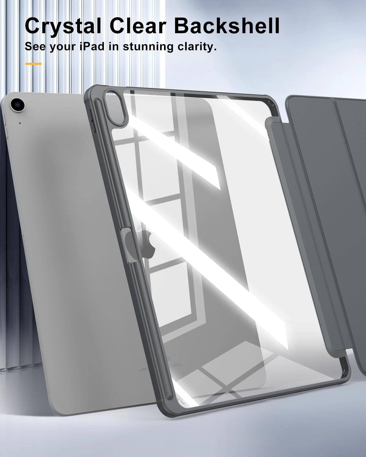 Foto 7 pulgar | Funda Timovo Para Ipad Air De 13 Pulgadas (m3/m2-2025/2024) Con Soporte Para Lápices - Venta Internacional.