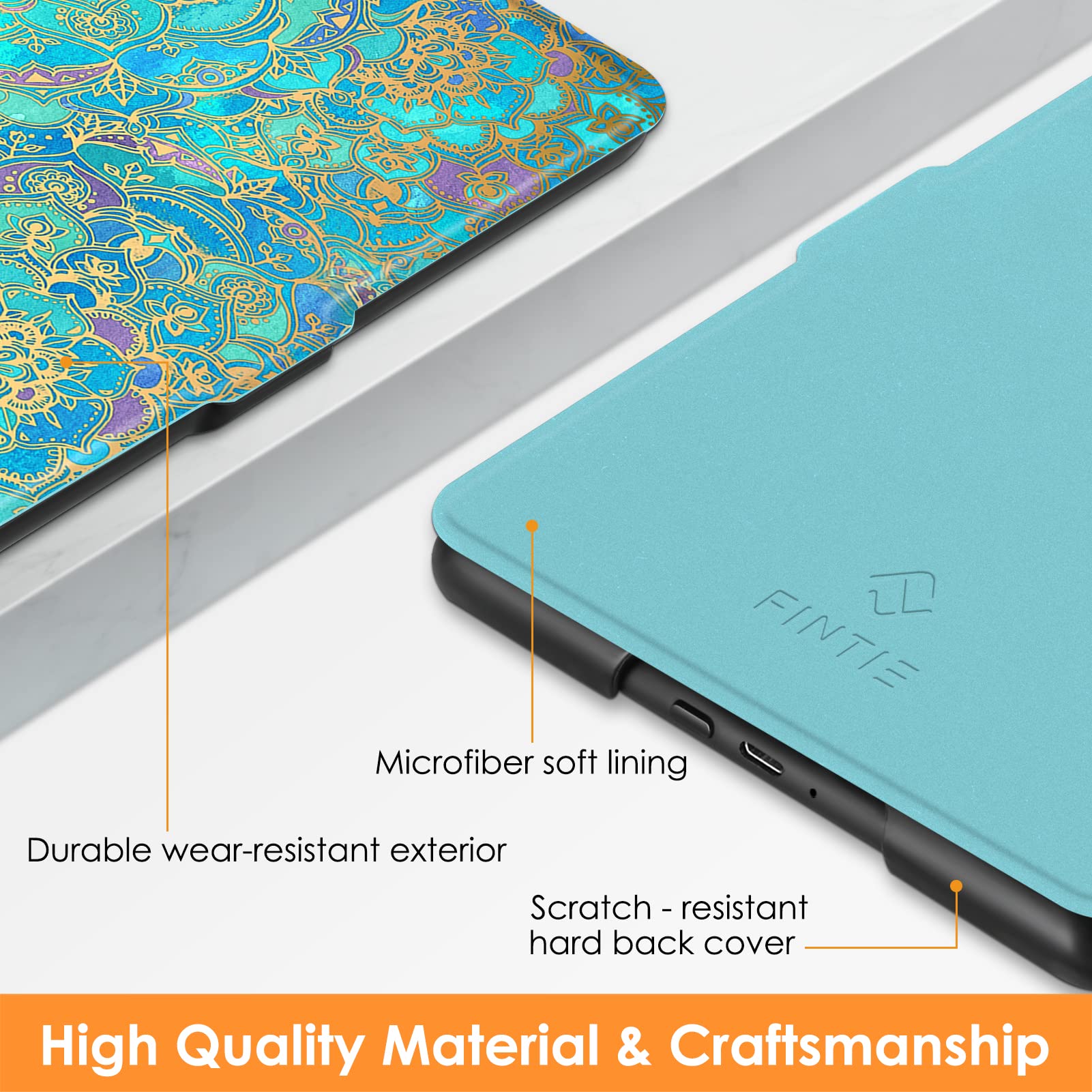 Foto 3 | Funda Fintie Slimshell Para Kindle Paperwhite De 6 8 Pulgadas (11.ª Generación) - Venta Internacional.