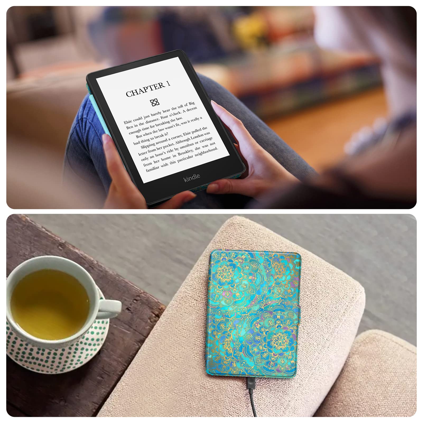 Foto 7 | Funda Fintie Slimshell Para Kindle Paperwhite De 6 8 Pulgadas (11.ª Generación) - Venta Internacional.