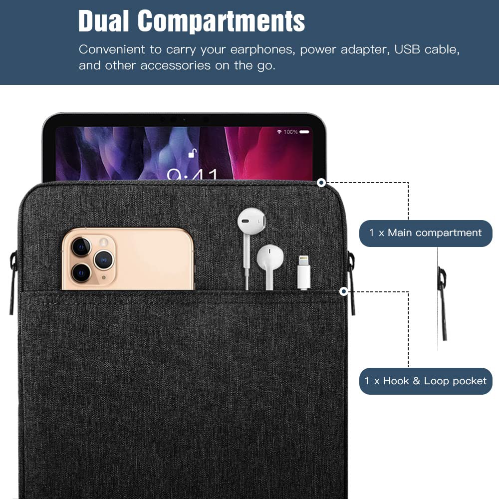 Foto 4 pulgar | Funda Para Tablet Timovo De 9 A 11 Pulgadas Para Ipad 11 A16 2025  Color Negro - Venta Internacional.