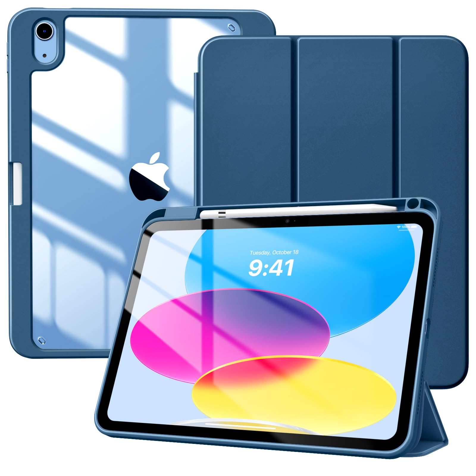 Funda Timovo Para Ipad (a16) 11.ª Generación De 11 Pulgadas Con Soporte Para Lápices - Venta Internacional.