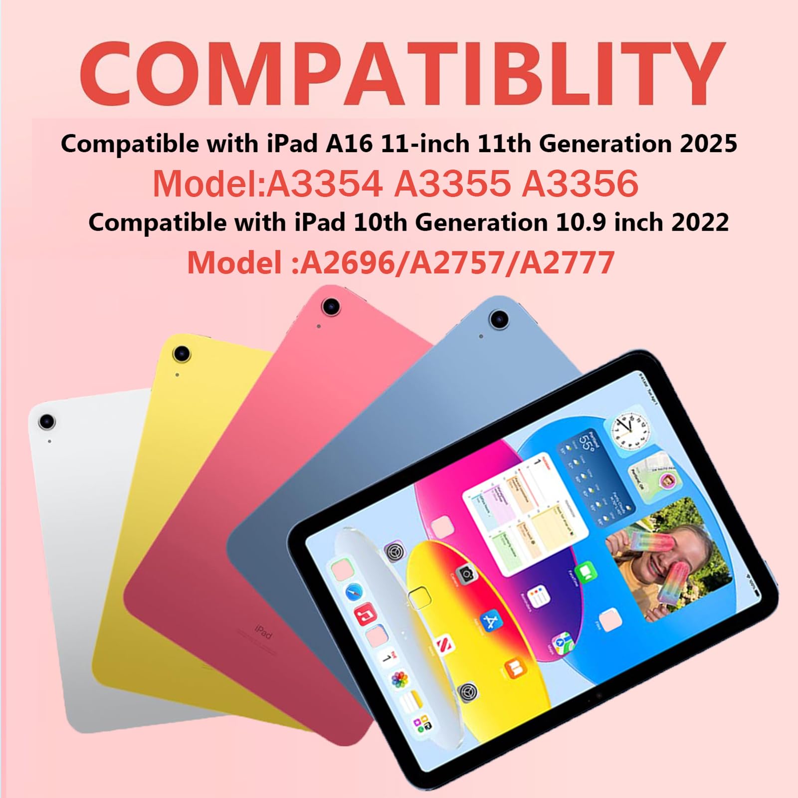 Foto 2 | Funda Con Teclado Fuwang Touch Para Ipad 11.ª Generación  11.ª Generación  10.9 Pulgadas - Venta Internacional.
