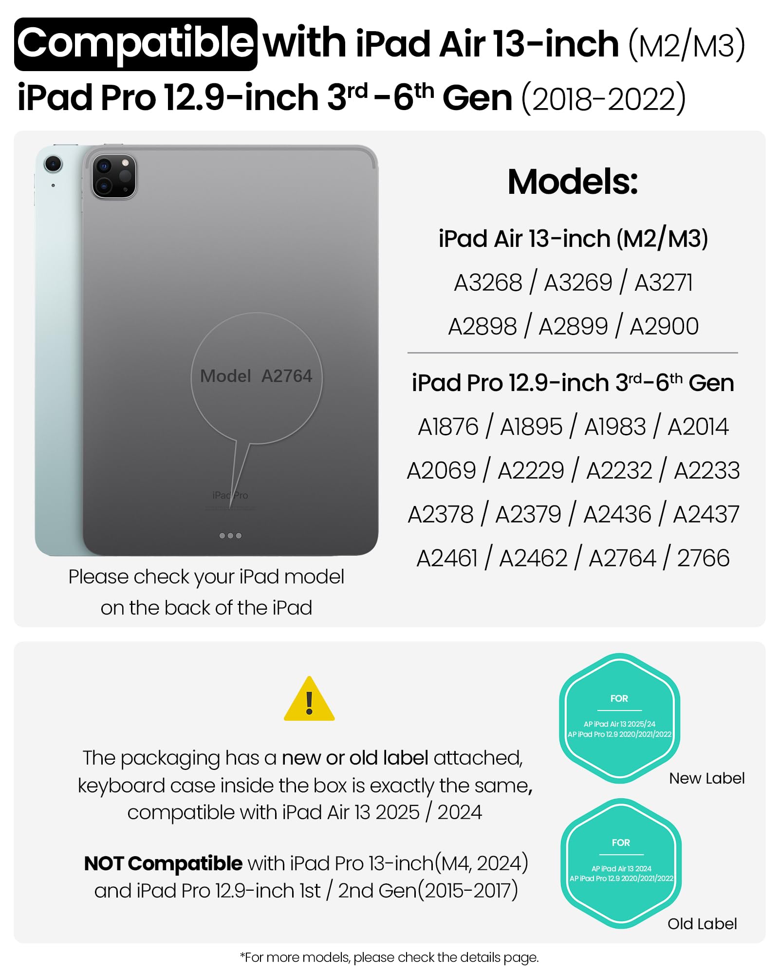 Foto 3 pulgar | Funda Con Teclado Nillkin Carry Go Para Ipad Air De 33 Cm Y Ipad Pro De 33 Cm - Venta Internacional.