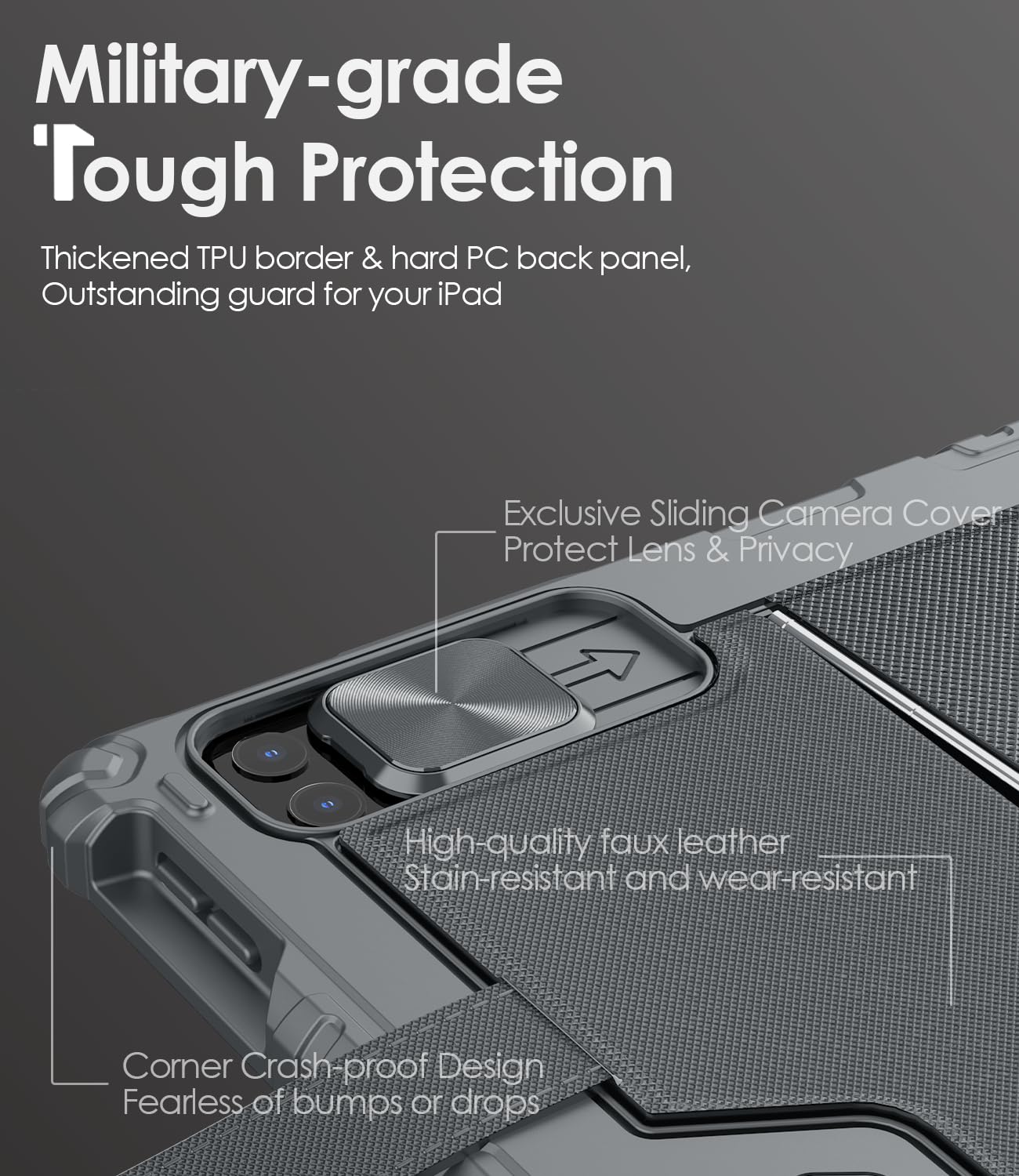 Foto 7 pulgar | Funda Con Teclado Nillkin Carry Go Para Ipad Air De 33 Cm Y Ipad Pro De 33 Cm - Venta Internacional.