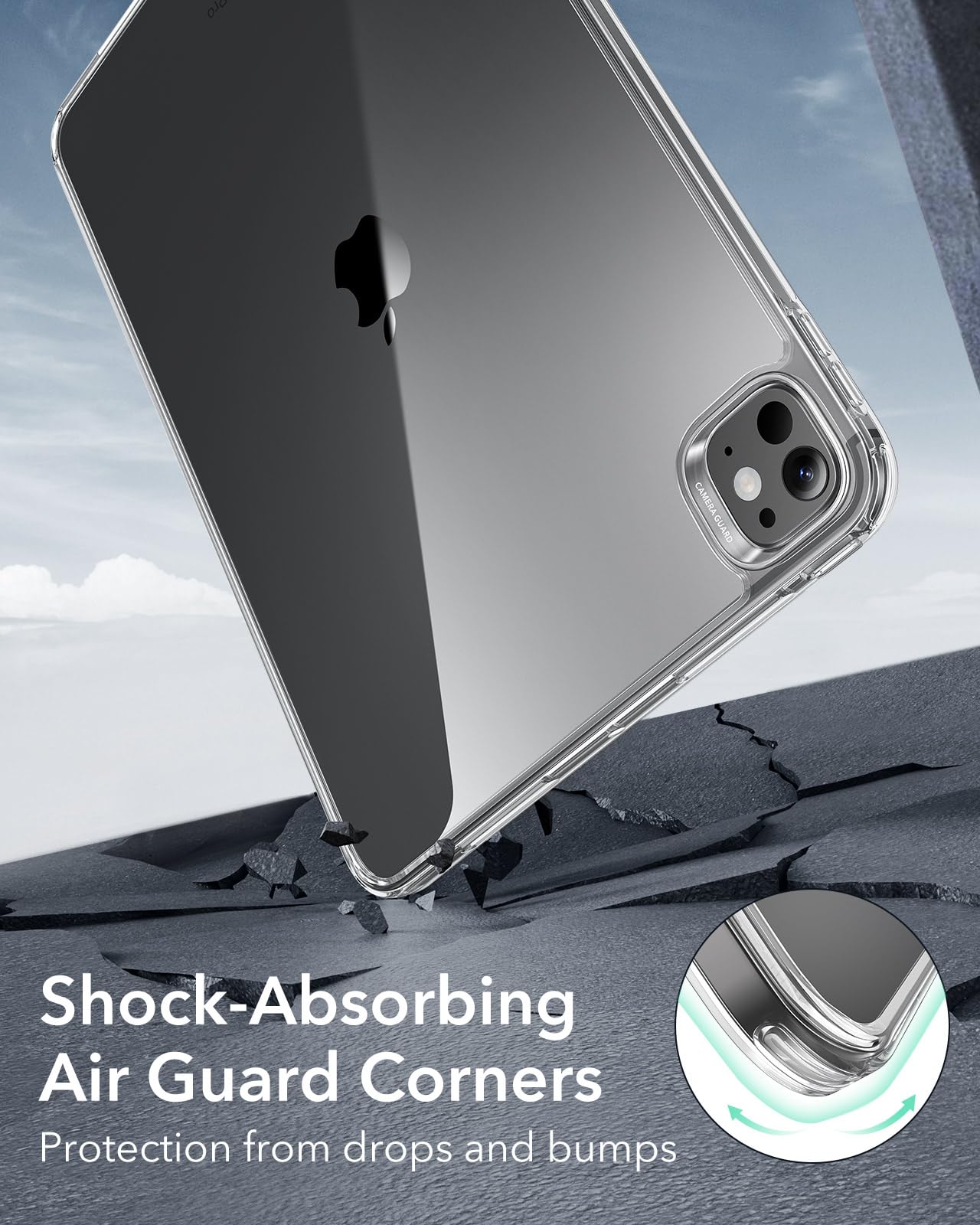 Foto 5 pulgar | Funda Esr Para Ipad Pro 13 M4 (2024)  A Prueba De Golpes  Resistente Al Amarilleo - Venta Internacional.