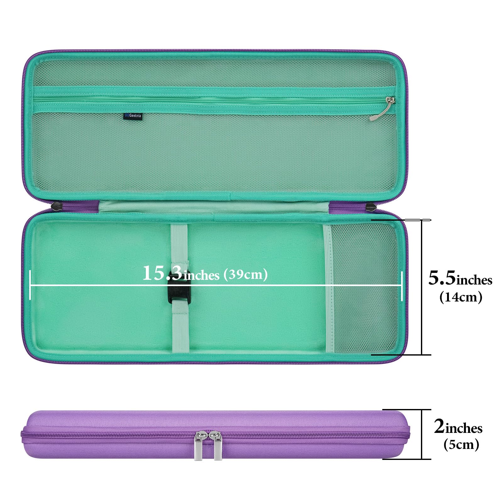 Foto 4 pulgar | Funda De Teclado Geekria Para Teclado Mecánico Compacto De 84 Teclas - Venta Internacional.