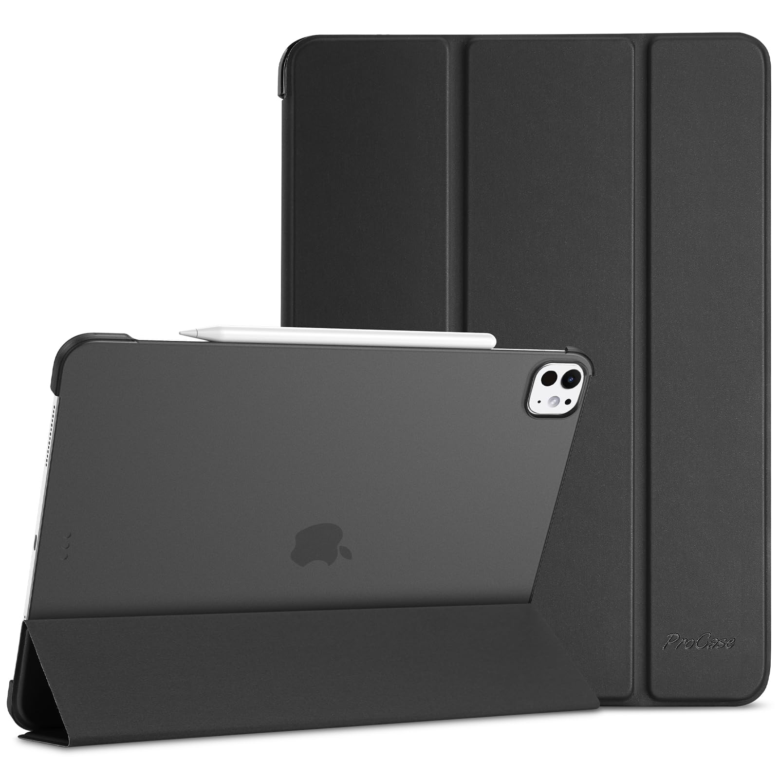 Funda Procase Para Ipad Pro 13 (m4) 2024 Con Funda Inteligente Negra - Venta Internacional.