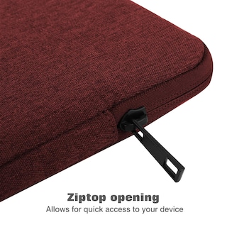 Foto 5 | Funda Para Tableta Moko De 9 A 11 Pulgadas Para Ipad Air/pro/gen Color Rojo Vino - Venta Internacional.