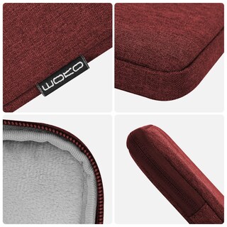 Foto 6 | Funda Para Tableta Moko De 9 A 11 Pulgadas Para Ipad Air/pro/gen Color Rojo Vino - Venta Internacional.