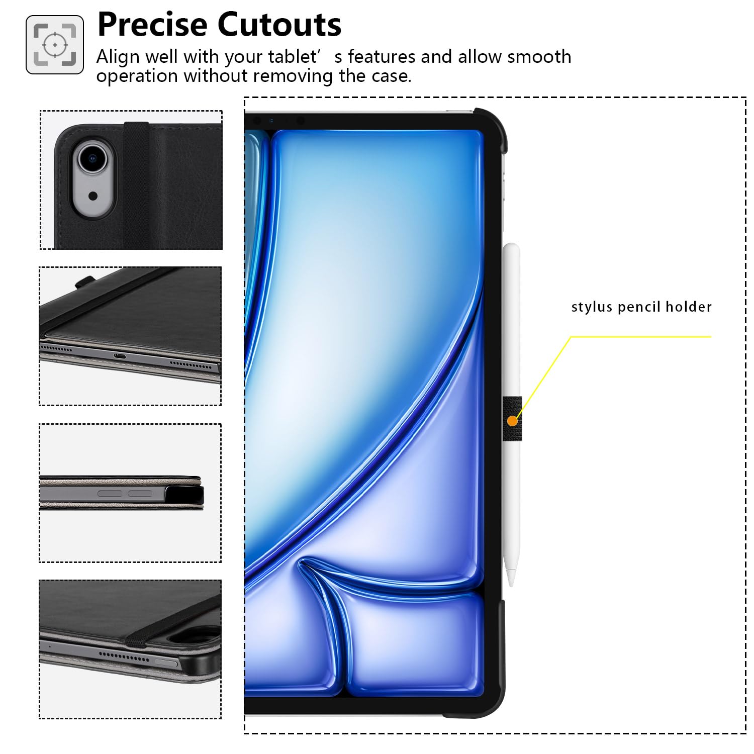Foto 7 pulgar | Funda Ztotopfundas Para Ipad Air 13 Pulgadas M3 2025 Y M2 2024 - Venta Internacional.