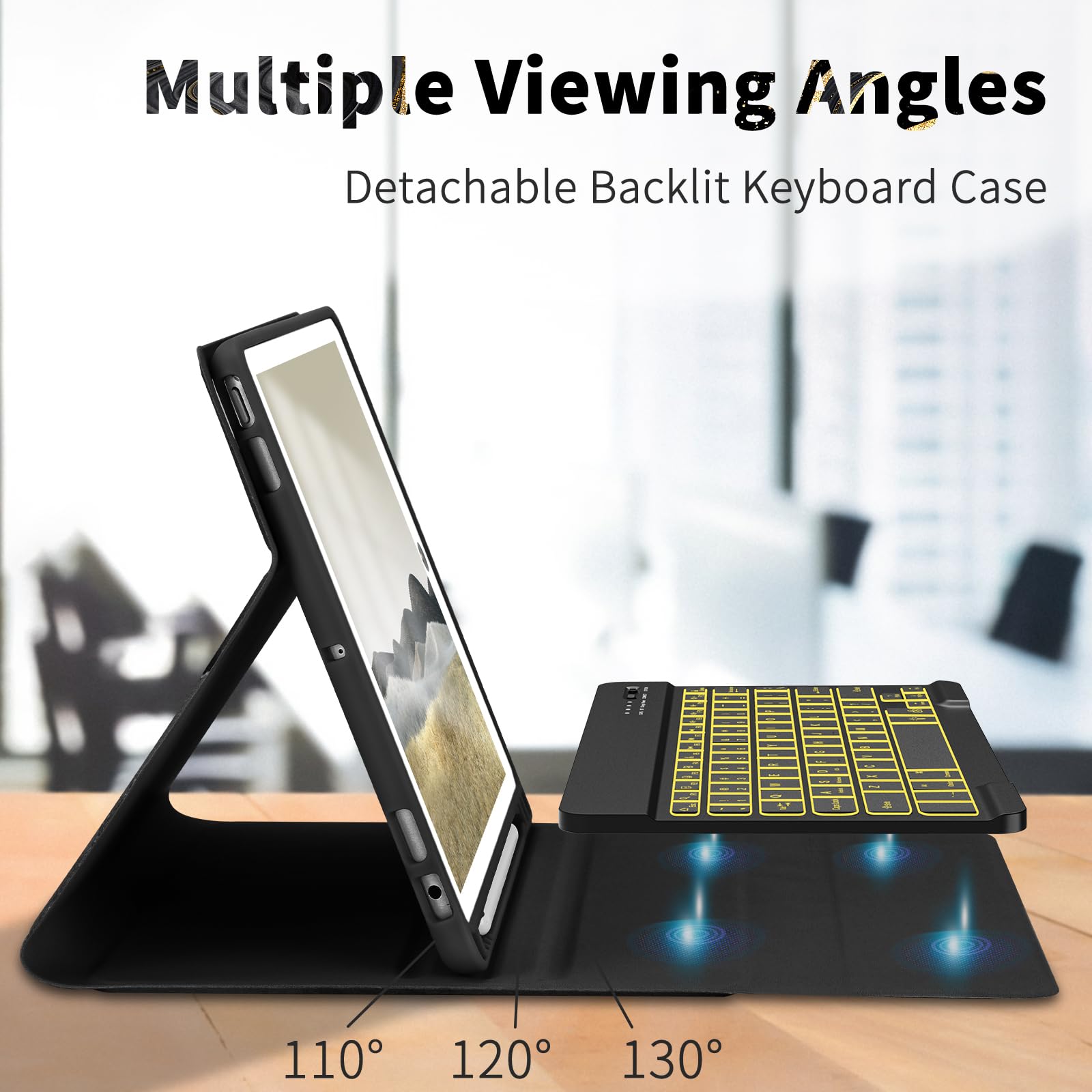 Foto 5 | Funda Con Teclado Fuwang Para Ipad 9ª  8ª Generación  10 2 Pulgadas - Venta Internacional.