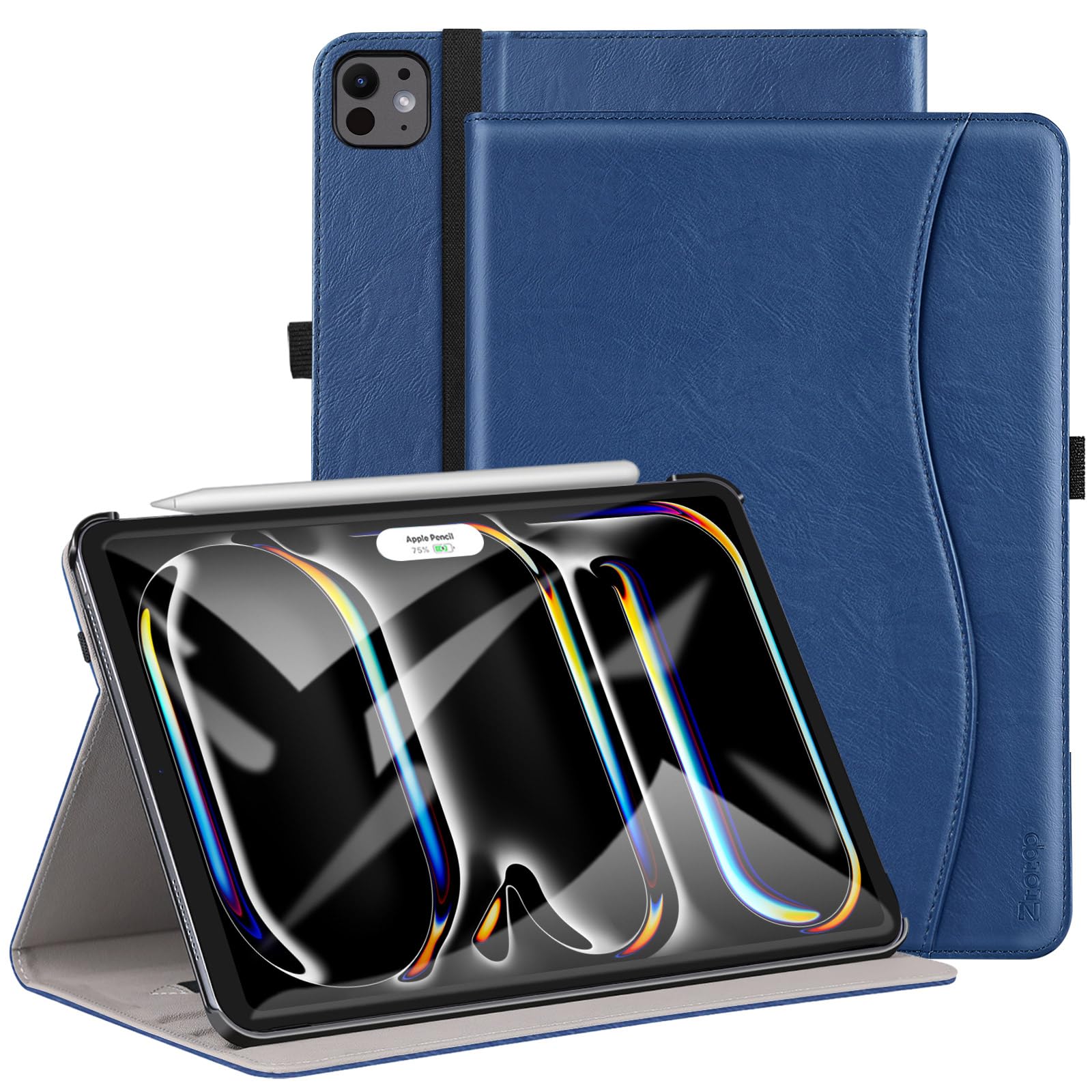 Funda Ztotopcases Para Ipad Pro 12.9 De 6ª  5ª  4ª Y 3ª Generación  Azul - Venta Internacional.