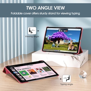 Foto 4 | Funda Procase Para Ipad Air 13 Pulgadas M3 2025/m2 2024 - Rojo - Venta Internacional.
