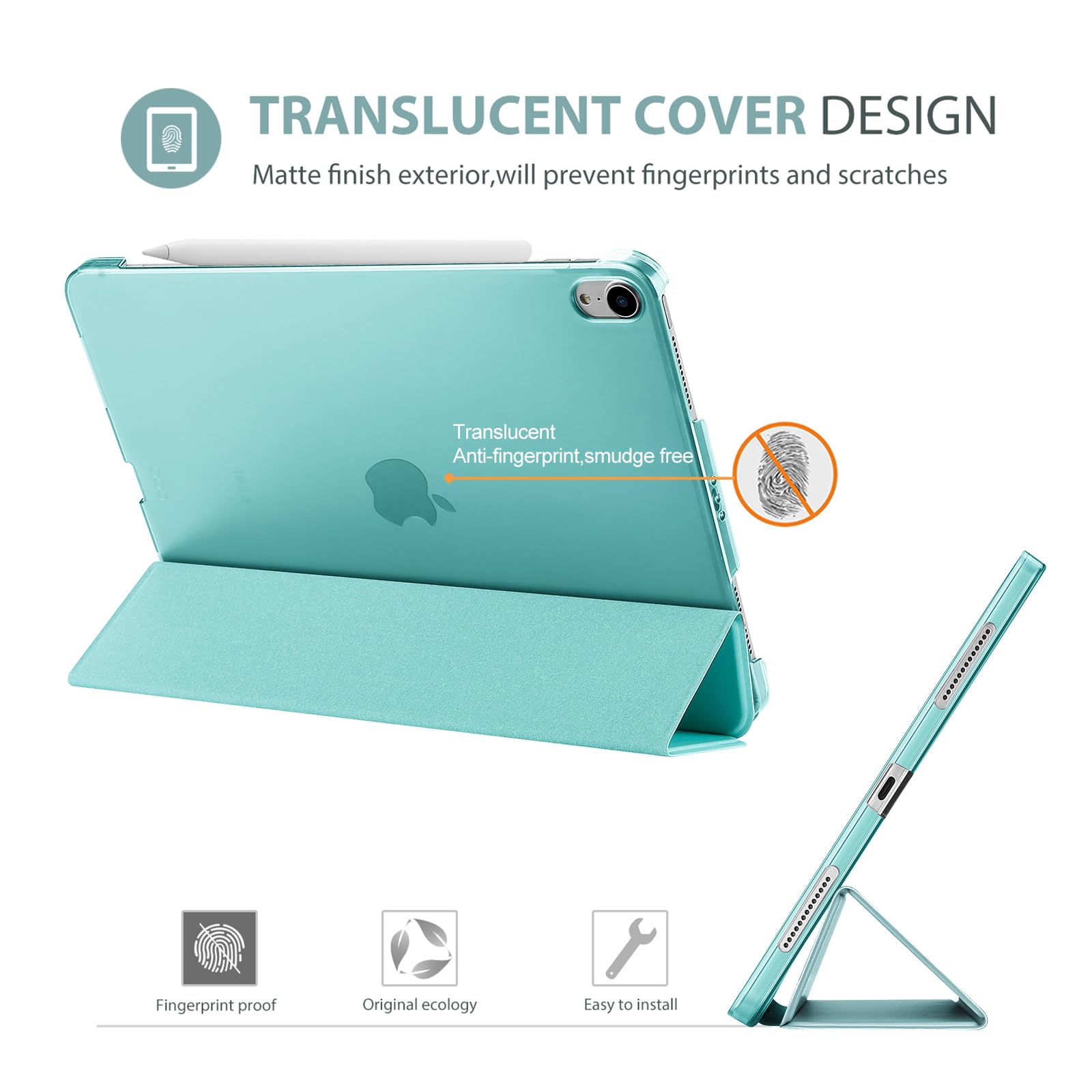 Foto 4 | Funda Inteligente Procase Para Ipad Air De 11 Pulgadas M3 M2 2025 2024 - Venta Internacional.