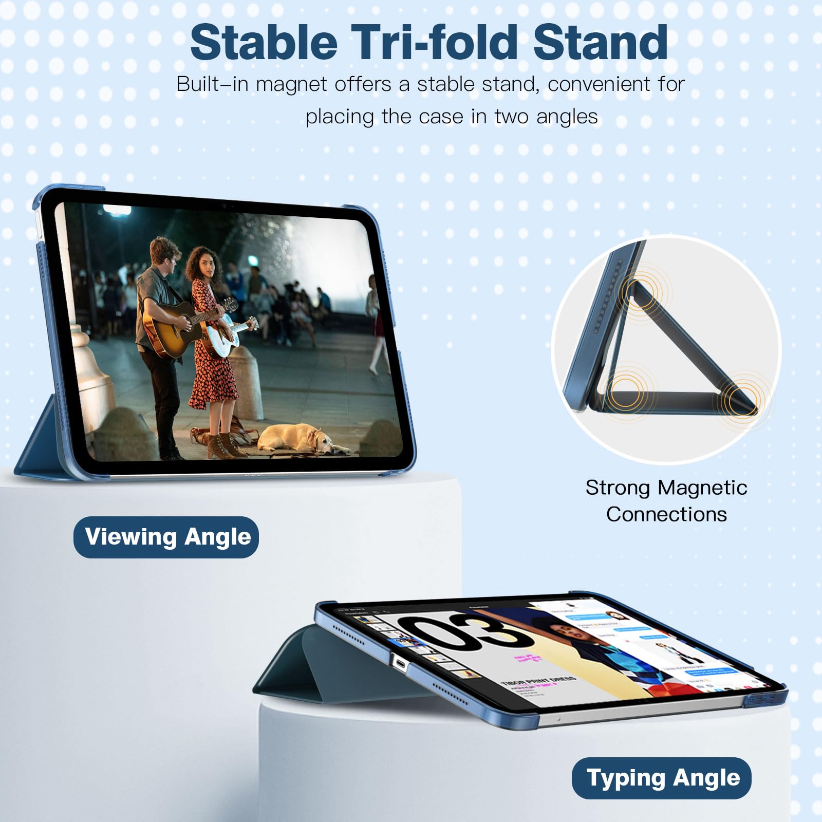 Foto 5 | Funda Timovo Para Ipad 11.ª Generación  11 Pulgadas  2025/10.ª Generación  10.9 Pulgadas - Venta Internacional.
