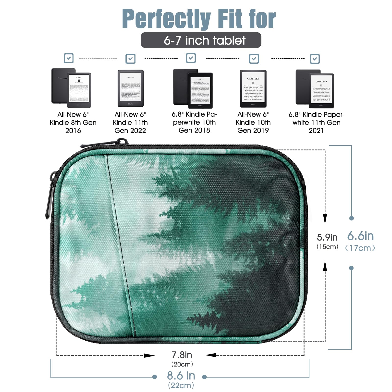 Foto 2 | Funda Para Tablet Timovo Para Kindle Paperwhite/colorsoft De 6 A 7 Pulgadas - Venta Internacional.