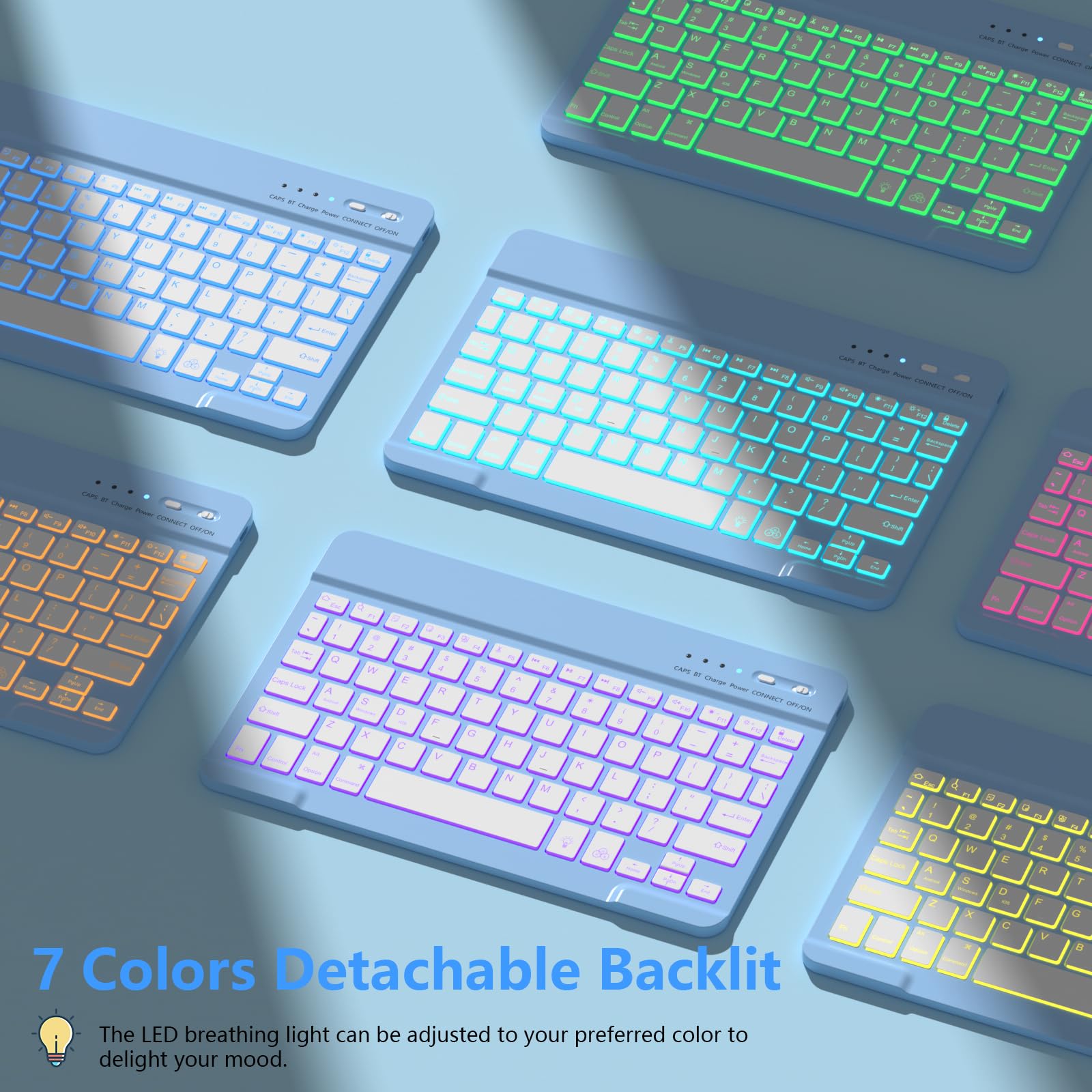 Foto 4 pulgar | Funda Con Teclado Fuwang Para Ipad 9ª  8ª Generación  10 2 Pulgadas - Venta Internacional.