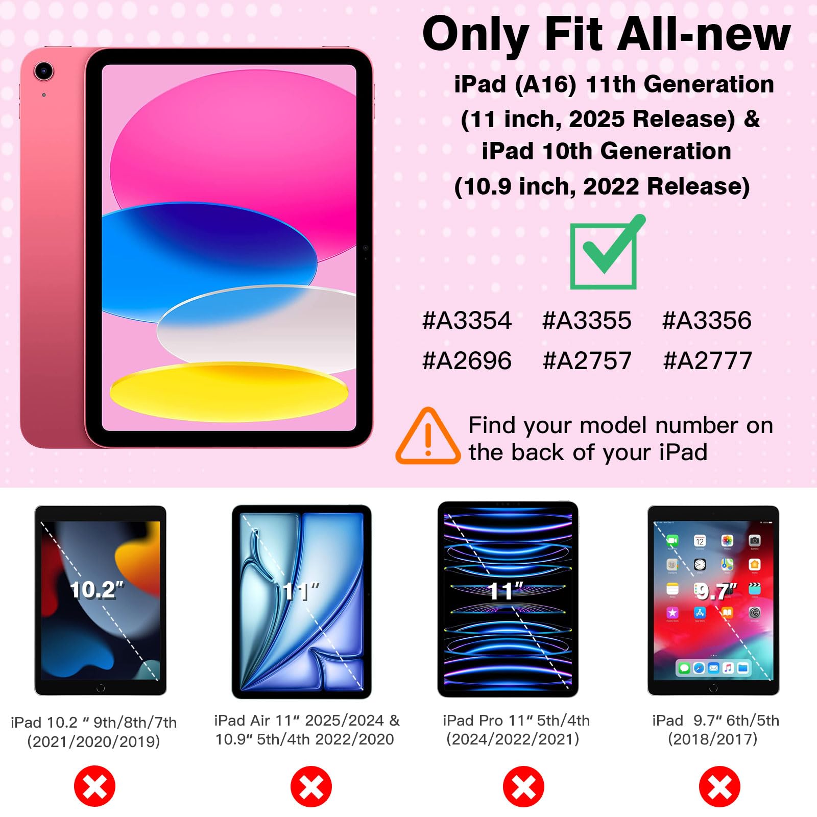 Foto 2 | Funda Timovo Para Ipad 11.ª Generación  11 Pulgadas  2025/10.ª Generación  10.9 Pulgadas - Venta Internacional.