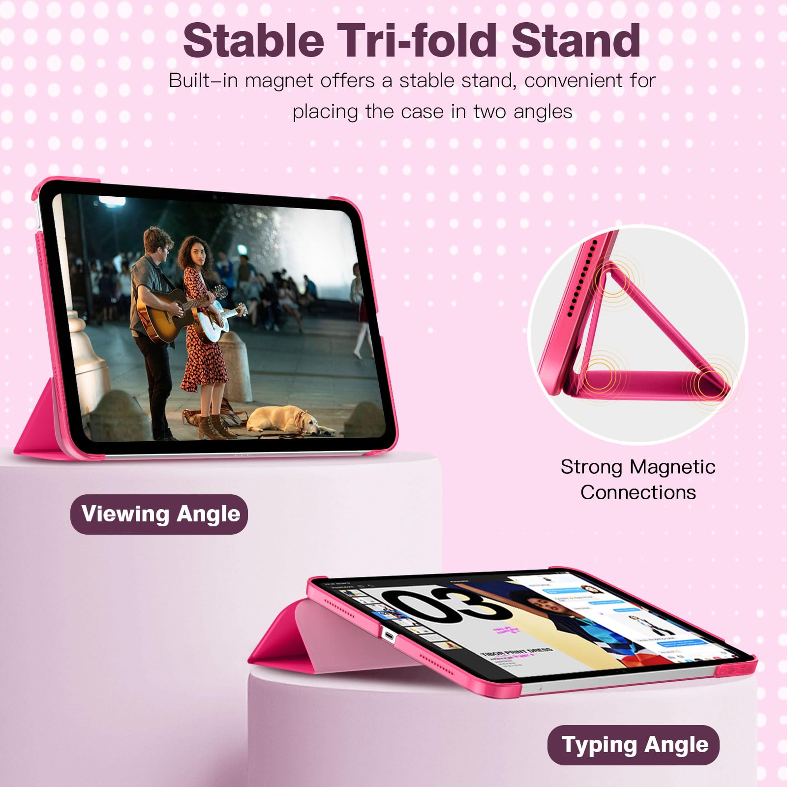 Foto 4 | Funda Timovo Para Ipad 11.ª Generación  11 Pulgadas  2025/10.ª Generación  10.9 Pulgadas - Venta Internacional.