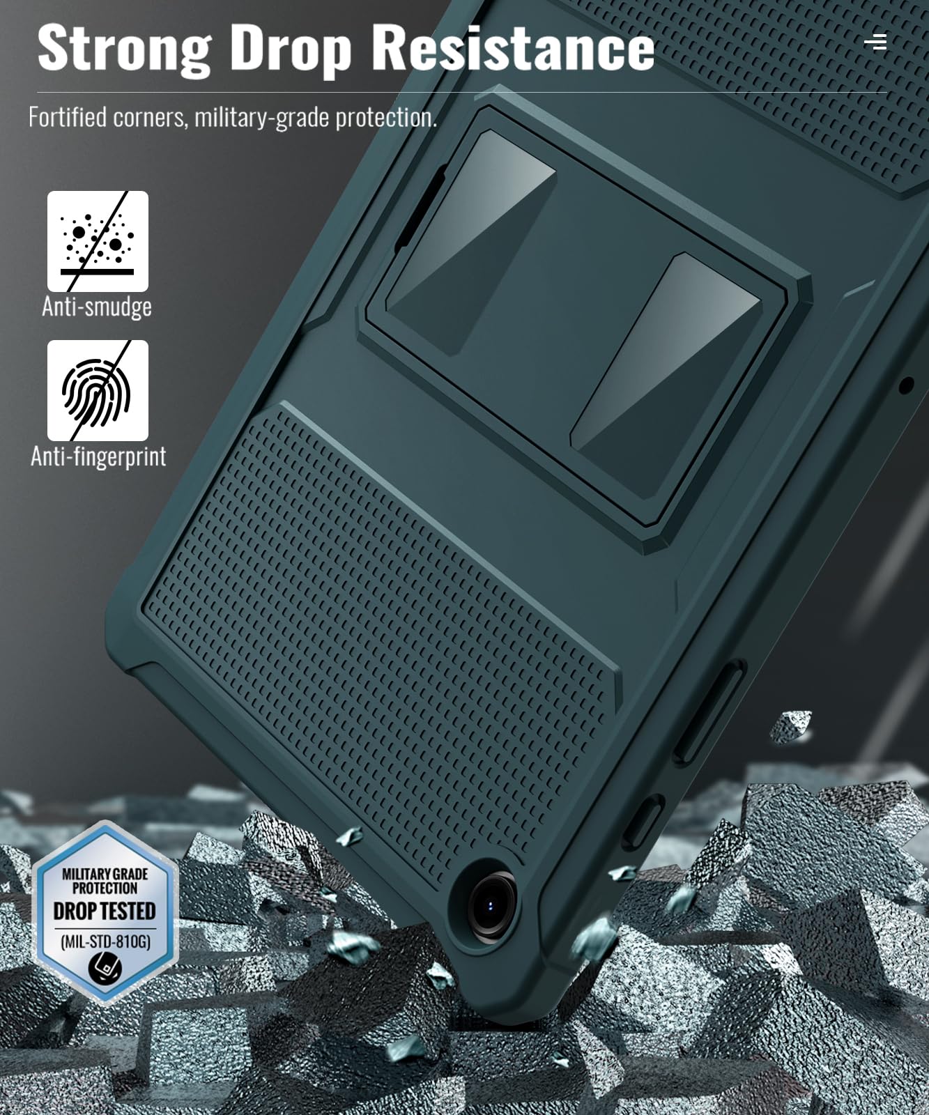 Foto 5 pulgar | Funda Moko Fit Para Galaxy Tab A9 Plus 11 2023 Con Protector De Pantalla - Venta Internacional.