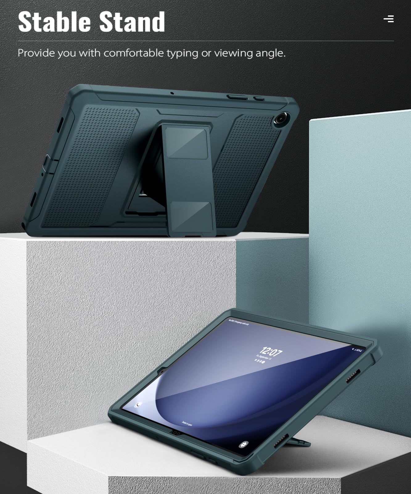Foto 5 | Funda Moko Fit Para Galaxy Tab A9 Plus 11 2023 Con Protector De Pantalla - Venta Internacional.