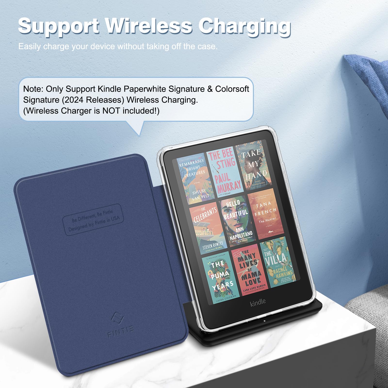Foto 7 | Funda Fintie Para Kindle Paperwhite 12.ª Generación 2024 Con Función Auto Wake - Venta Internacional.