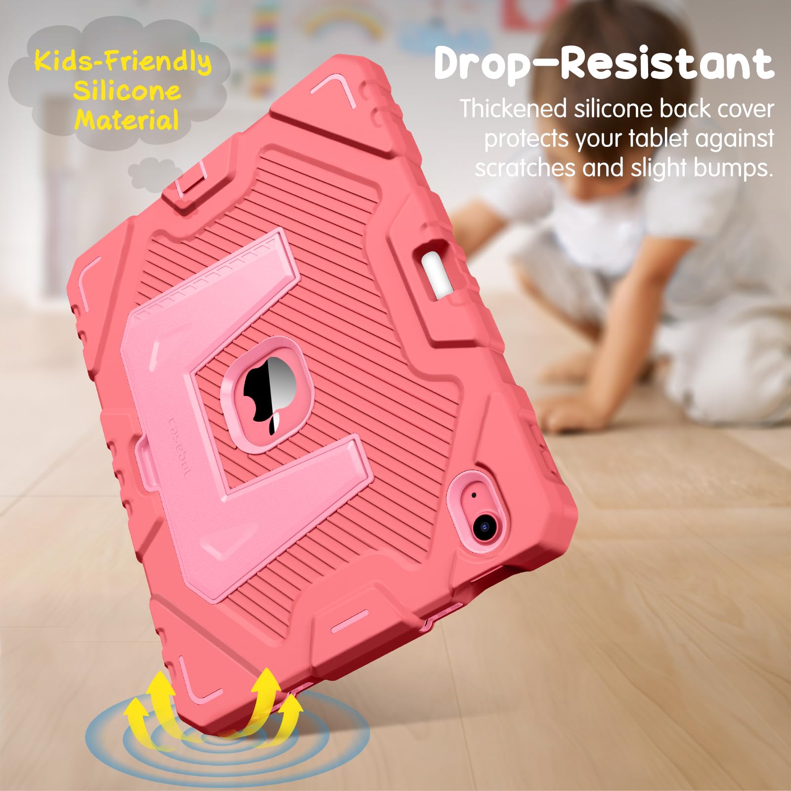 Foto 7 pulgar | Funda Fintie  Apta Para Niños  Para Ipad 11  11 Pulgadas  2025  Rosa - Venta Internacional.
