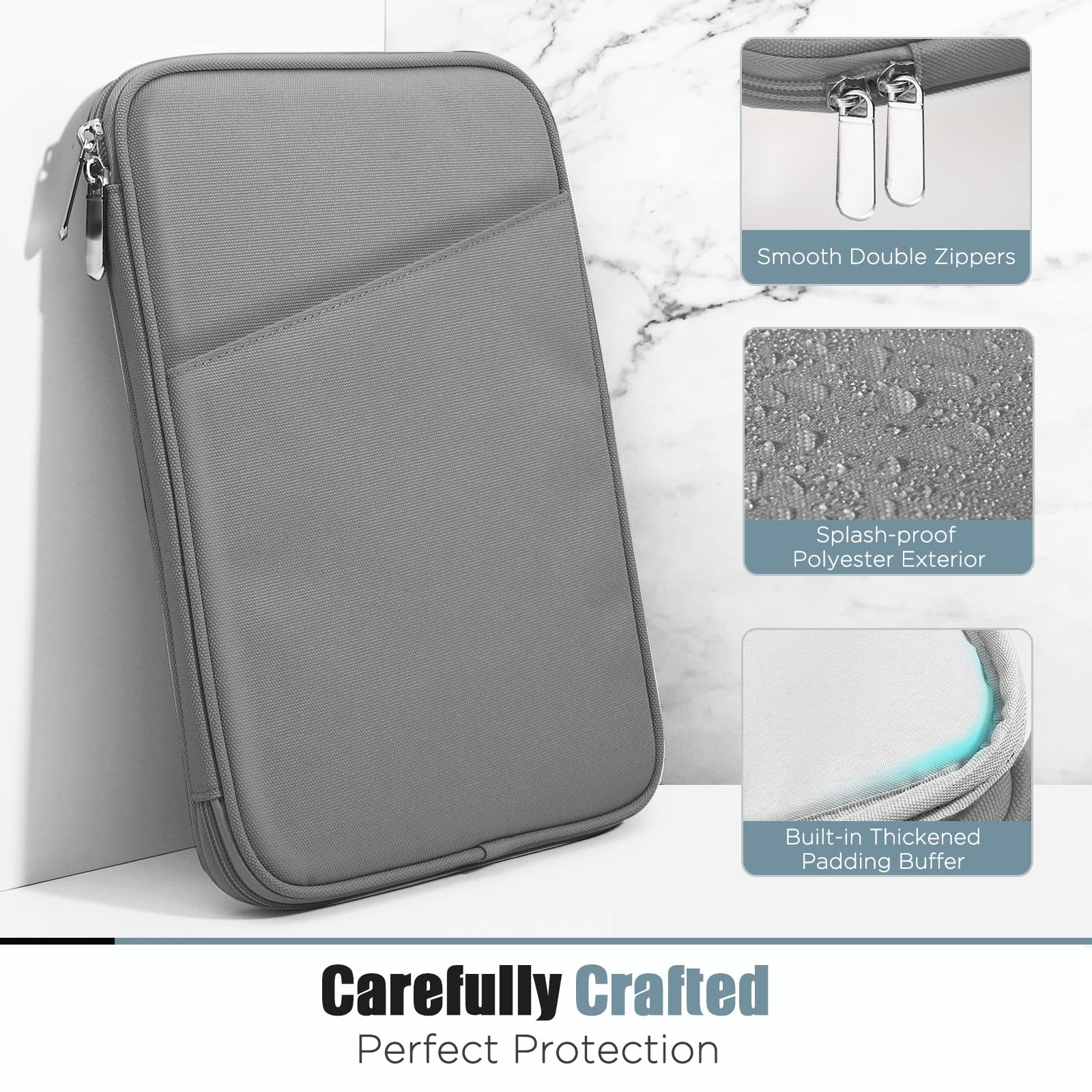 Foto 5 pulgar | Funda Para Tablet Timovo Para Kindle Scribe 10.2  Color Gris Oscuro - Venta Internacional.