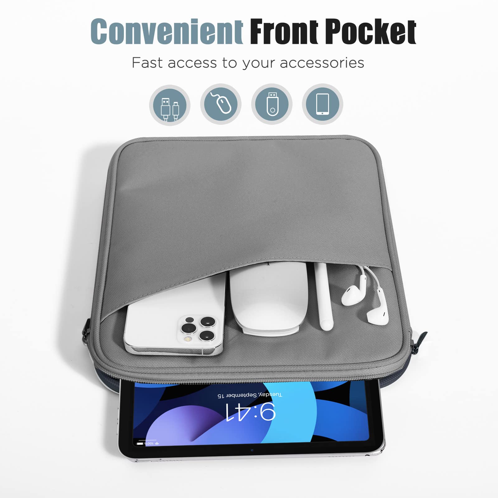 Foto 7 pulgar | Funda Para Tablet Timovo Para Kindle Scribe 10.2  Color Gris Oscuro - Venta Internacional.