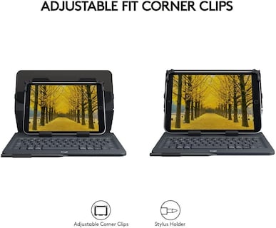 Foto 3 | Reacondicionado Teclado Para Tableta Logitech Universal Folio 9-10 Pulgadas Bluetooth 3.0 - Venta Internacional.