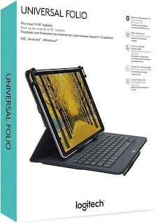 Foto 7 | Reacondicionado Teclado Para Tableta Logitech Universal Folio 9-10 Pulgadas Bluetooth 3.0 - Venta Internacional.